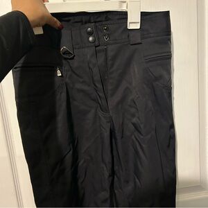 Outdoor Marker Shell Black Ski Pants Waterproof Size 4
